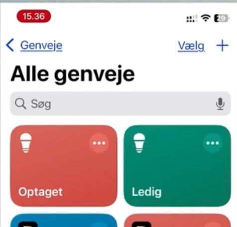 Genveje på iPhone og Luxafor BLUETOOTH PRO 🔄