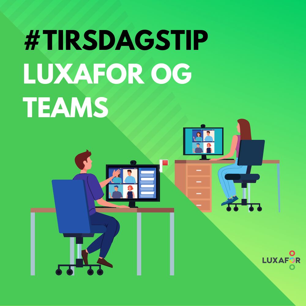 Denne uges #TirsdagsTip handler om Luxafor og Teams – for vidste du, at Luxafor FLAG fungerer sammen med Microsoft Teams?